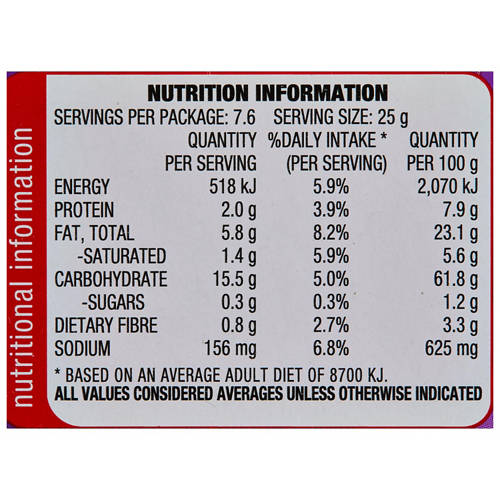 Nutrients 1, Shapes Pizza 190g