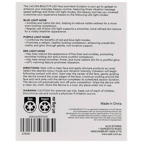 Front shot 4, LED Face & Neck Sculptor