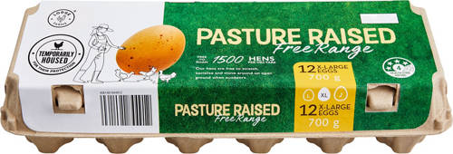 Front shot 2, Pasture Raised Free Range Eggs 700g