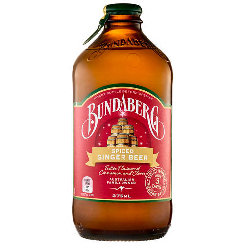 Front shot 3, Spiced Ginger Beer 4 Pack 375ml