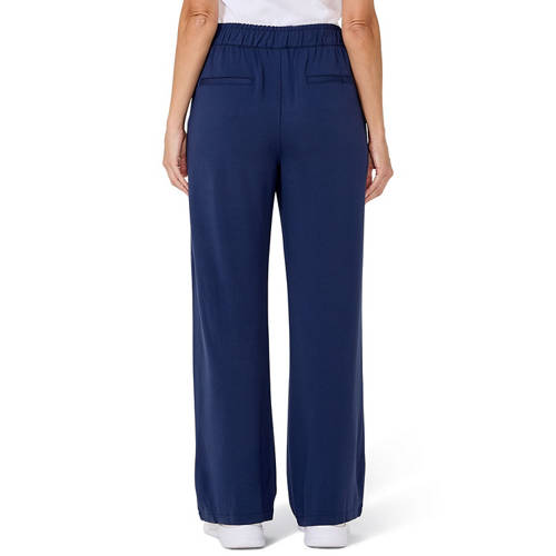 Front shot 2, Women's Ponte Wide Leg Pants