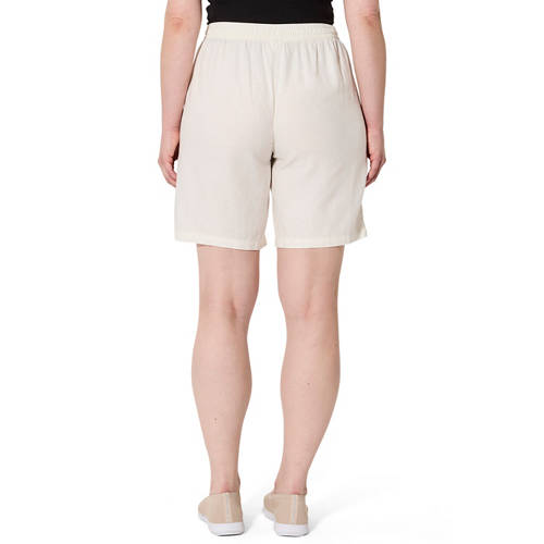 Front shot 2, Linen Blend Shorts