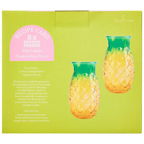 Front shot 4, Assorted Cocktail Glasses Gift Set 2 Pack