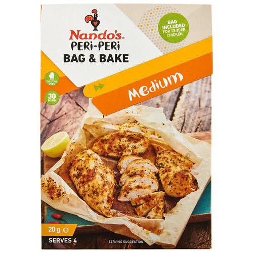 Peri-Peri Bag & Bake 20g Product Image Front shot 01