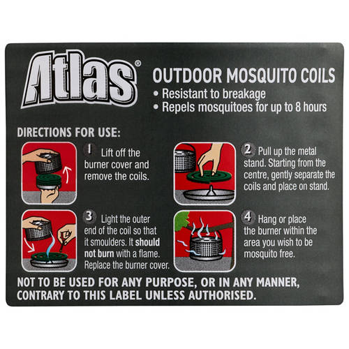 Front shot 3, Mosquito Coils 30 Pack