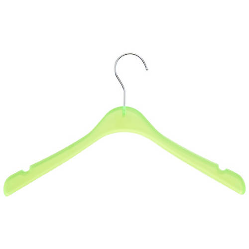 Front shot 2, Neon Clear Coat Hangers