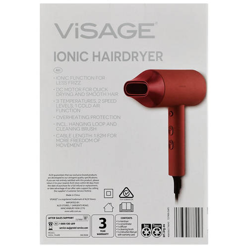 Front shot 5, Ionic Hairdryer