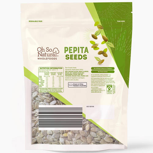 Front shot 2, Pepita Seeds 350g