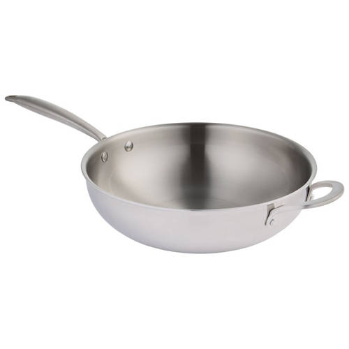 Front shot 3, Stainless Steel Wok