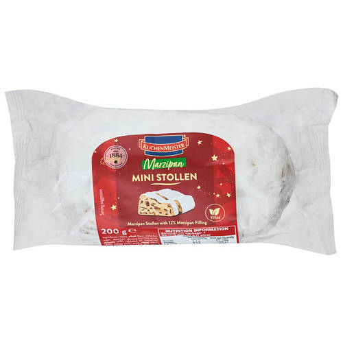 Front shot 2, Mini Stollen Marzipan 200g