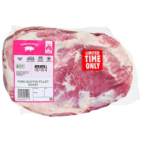 Ironbark Pork approx.1 kgperpackage