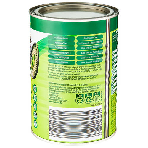 Front shot 3, Energy Food Drink 450g