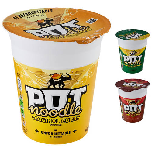 Group 1, Curry Flavoured Pot Noodle 90g