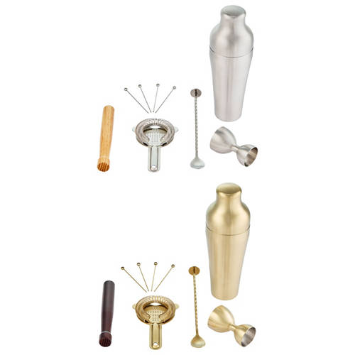 Group 1, Cocktail Shaker and Bar Tools Set