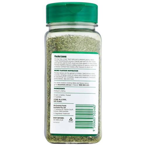 Front shot 3, Parsley Flakes 40g