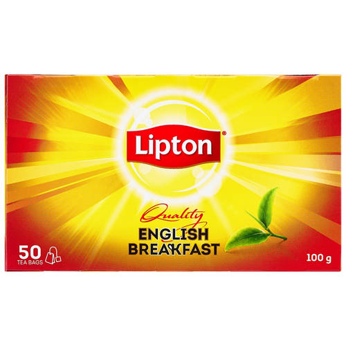 Front shot 2, English Breakfast Tea 50 Bags 100g