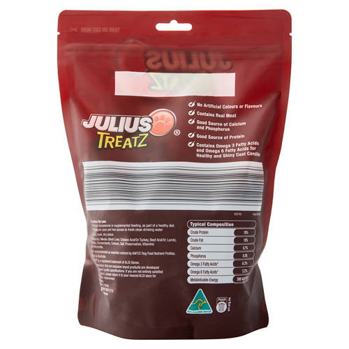 Front shot 3, Beef Liver Dog Treats 500g