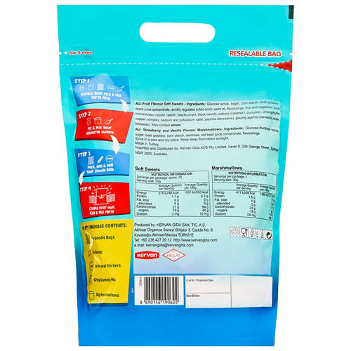 Front shot 2, Bebeto Pick and Mix Party Pack 650g