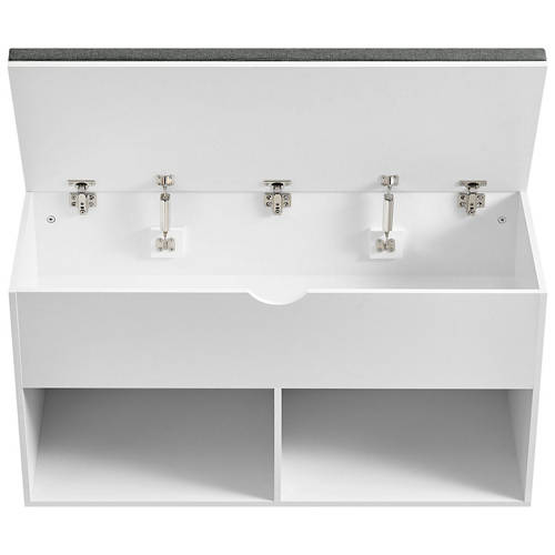 Front shot 2, Shoe Storage Bench