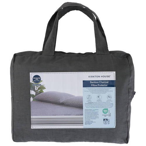 Front shot 2, Bamboo Charcoal Pillow Protector