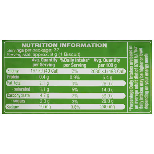Nutrients 1, Mini Creme Bites Hazelnut 250g