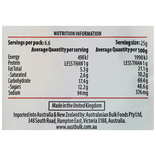 Nutrients 1, Assorted Toffees 165g