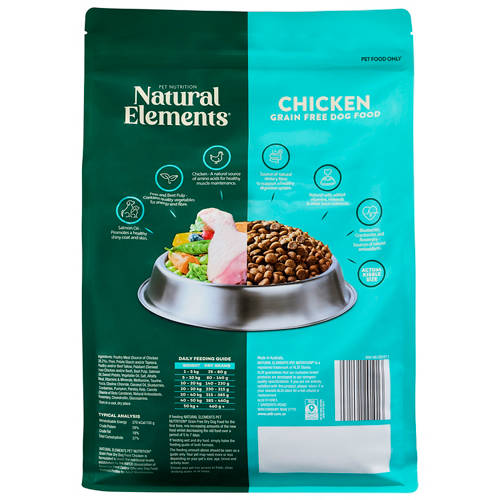 Front shot 3, Chicken Grain Free Dry Dog Food 2.5kg