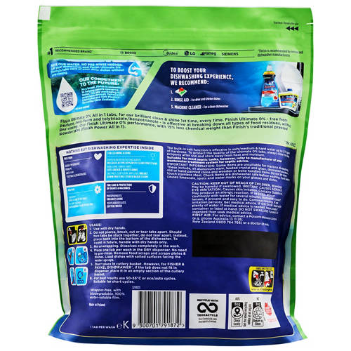 Front shot 2, Ultimate 0% Dishwashing Tablets 46 Pack