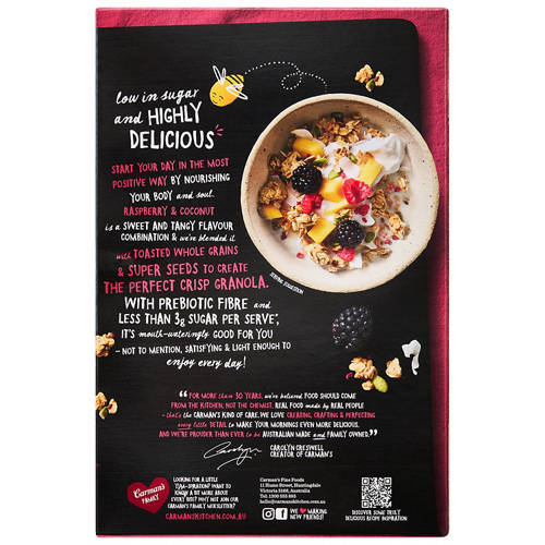 Front shot 3, Almond and Hazelnut Protein Rich Granola