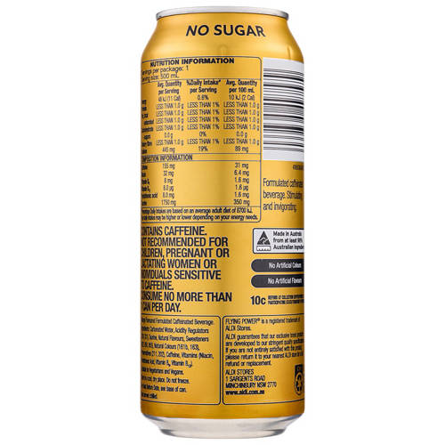Front shot 2, Mango Mojo No sugar Energy Drink 500ml