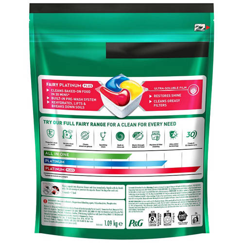 Front shot 2, Platinum Plus Dishwashing Tablets 70 Pack