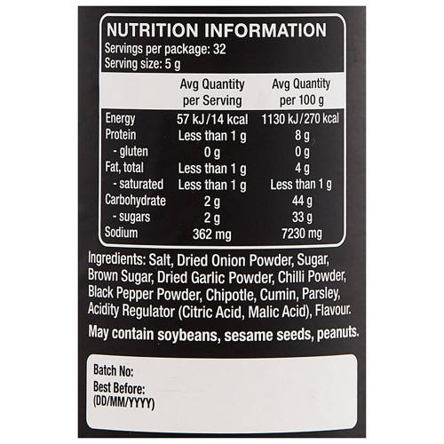 Nutrients 1, BBQ Rub Texas Style 160g