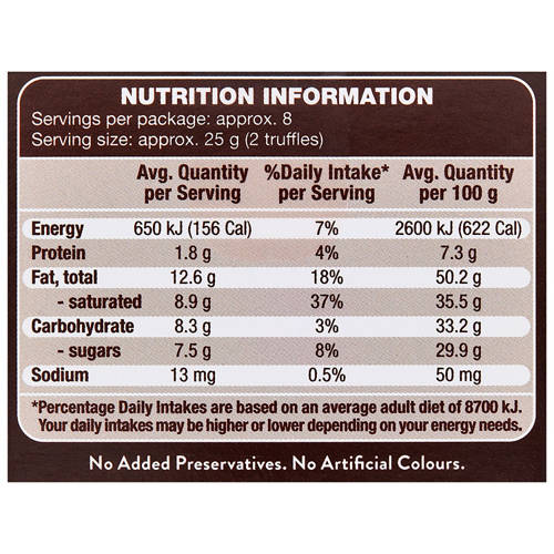 Nutrients 1, Dark Chocolate Truffles 200g