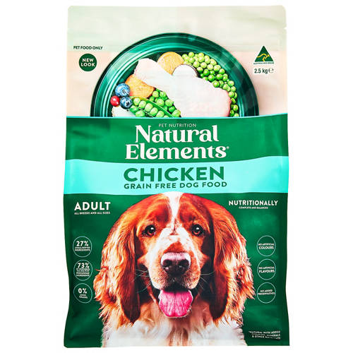 Front shot 2, Chicken Grain Free Dry Dog Food 2.5kg