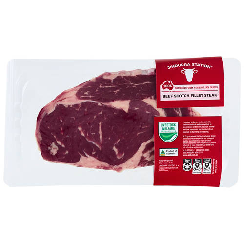 Front shot 2, Beef Scotch Fillet Steak 170g