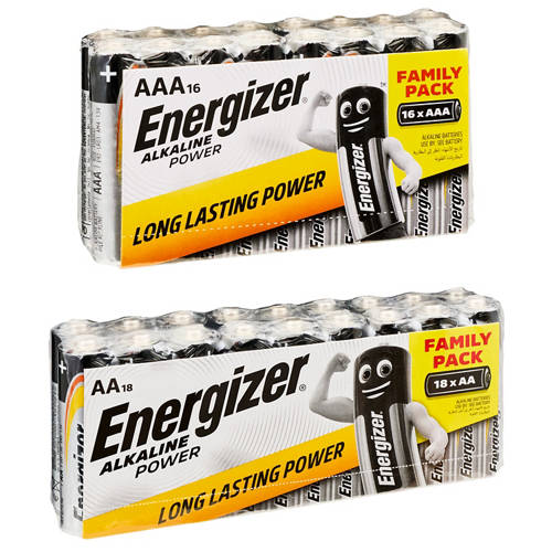 Group 1, One Touch Family Box AA Batteries 18 Pack