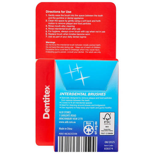 Front shot 3, Interdental Perio Soft Picks 30 Pack or Interdental Brushes 15 Pack