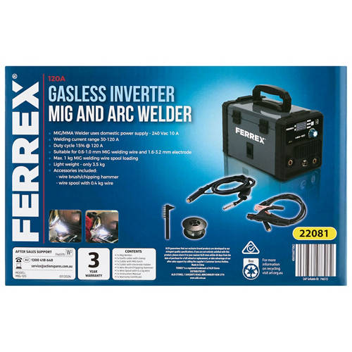 Front shot 3, MIG & Arc Welder