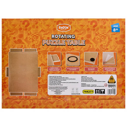 Front shot 6, Wooden Puzzle Storage Sorter