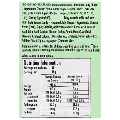 Nutrients 1, Sweet and Sour Halloween Share Pack 300g