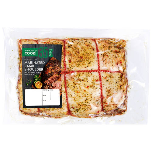 Marinated Lamb Shoulder Greek Style