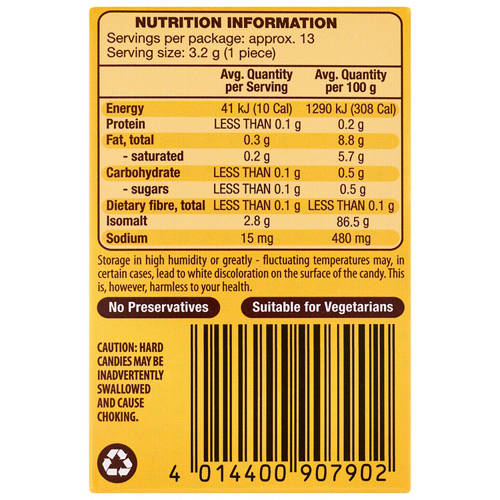 Front shot 3, Cream Candies 42g