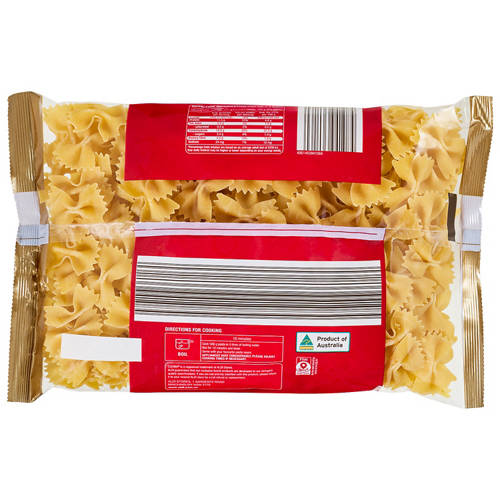 Front shot 2, Pasta Bowties 500g