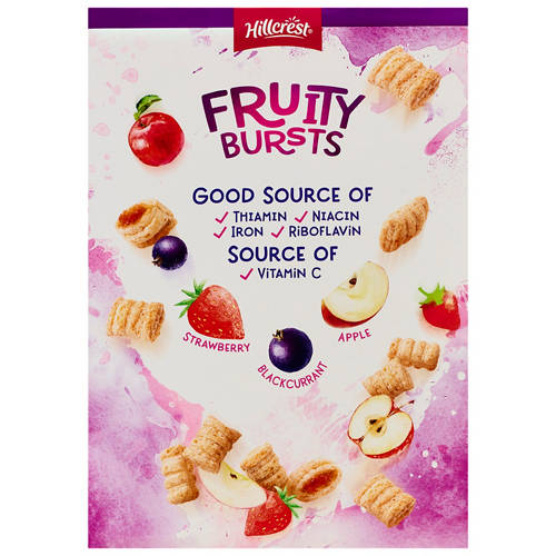 Front shot 3, Fruity Bursts Cereal 500g