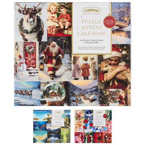 Group 1, Adult's Mini Puzzle Advent Calendar