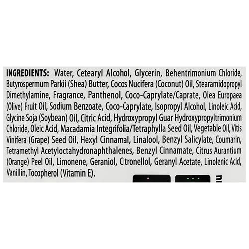 Ingredients 1, Frutia 3 in 1 Hair Mask 400ml