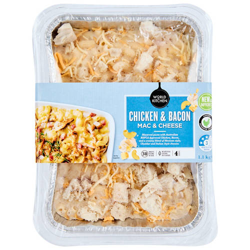 Front shot 2, Chicken & Bacon Mac & Cheese 1.1kg