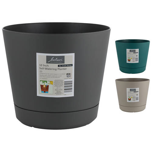Group 1, Self Watering Planters 12 Inches