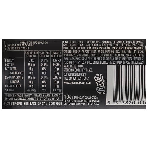 Nutrients 1, Soft Drink 24 Pack 375ml