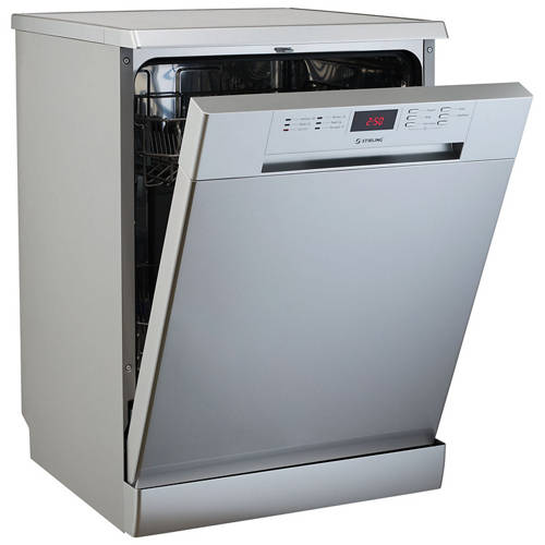 Front shot 3, 12 Place Stainless Steel Dishwasher